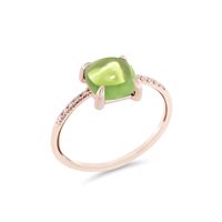 Anello Sangiorgi Preziosi Donna Candy in Oro Peridoto FA5265R23A001.FIORE ROBERTA